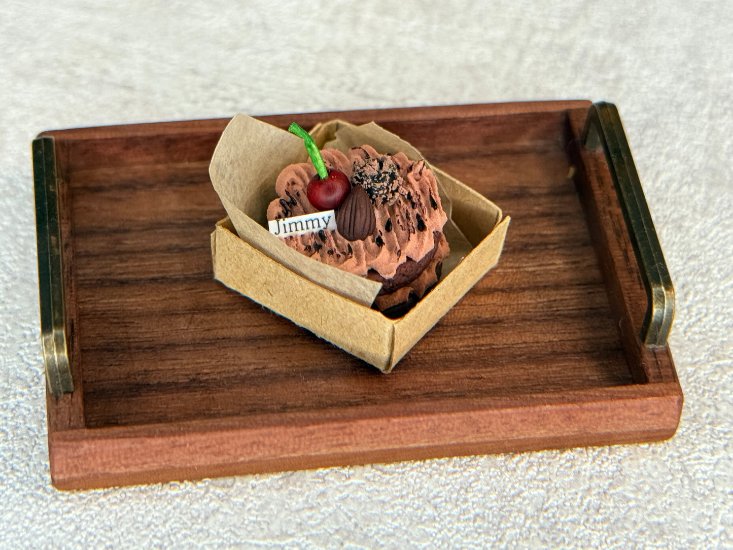 Paper Box Cake Series Miniature Food