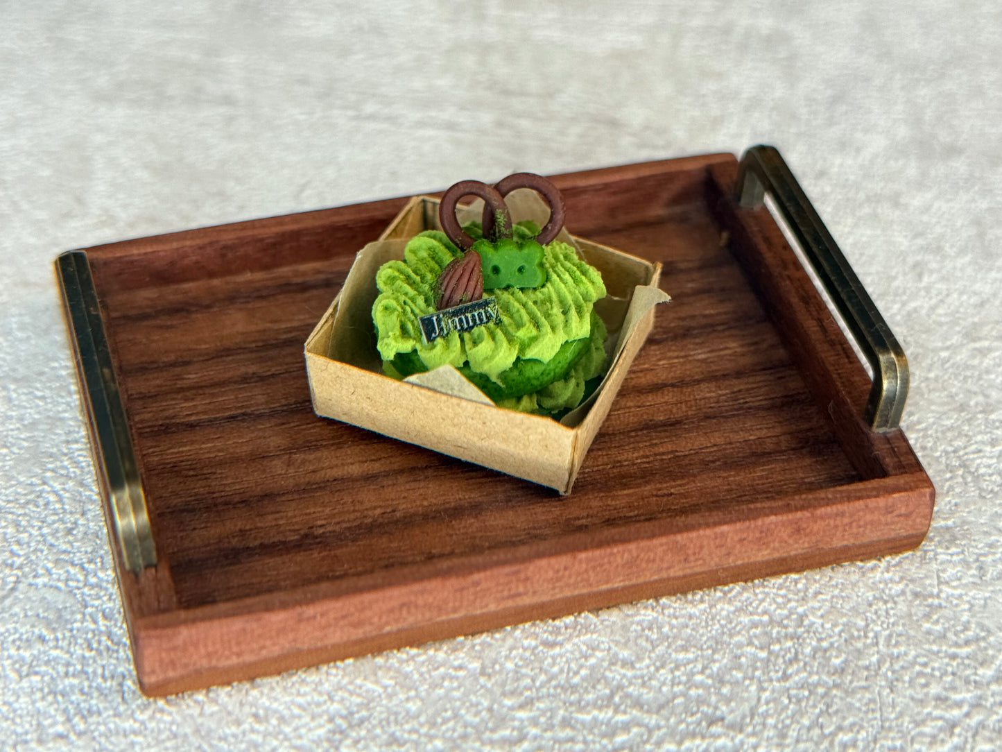 Paper Box Cake Series Miniature Food