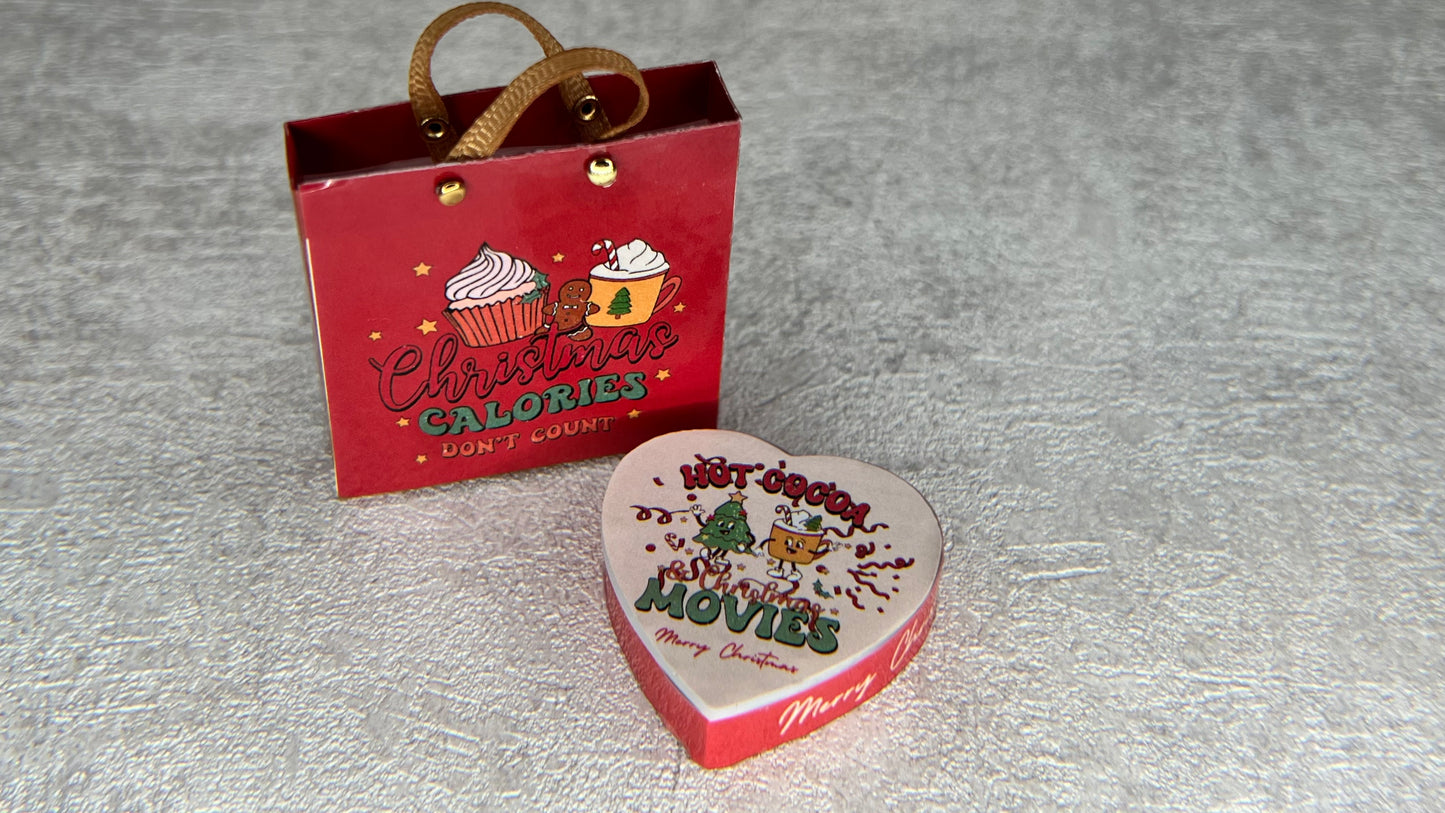 Artisan Chocolate Biscuit Gift Set Miniature Food