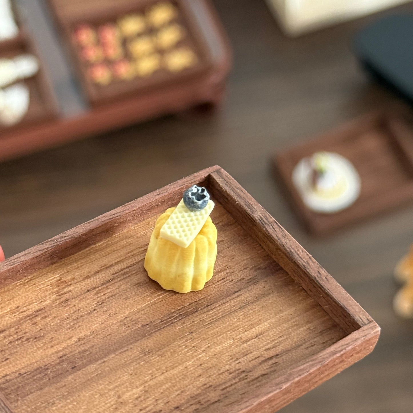 Canelé Miniature Food