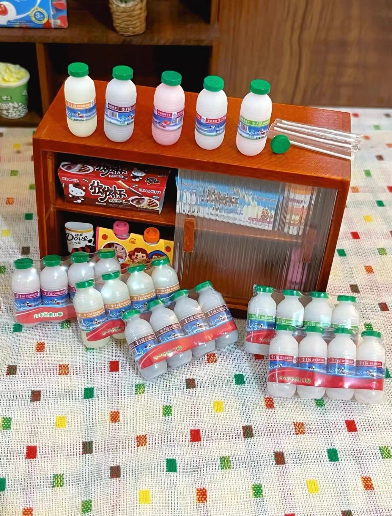 Mini Liziyuan Milk Miniature Food