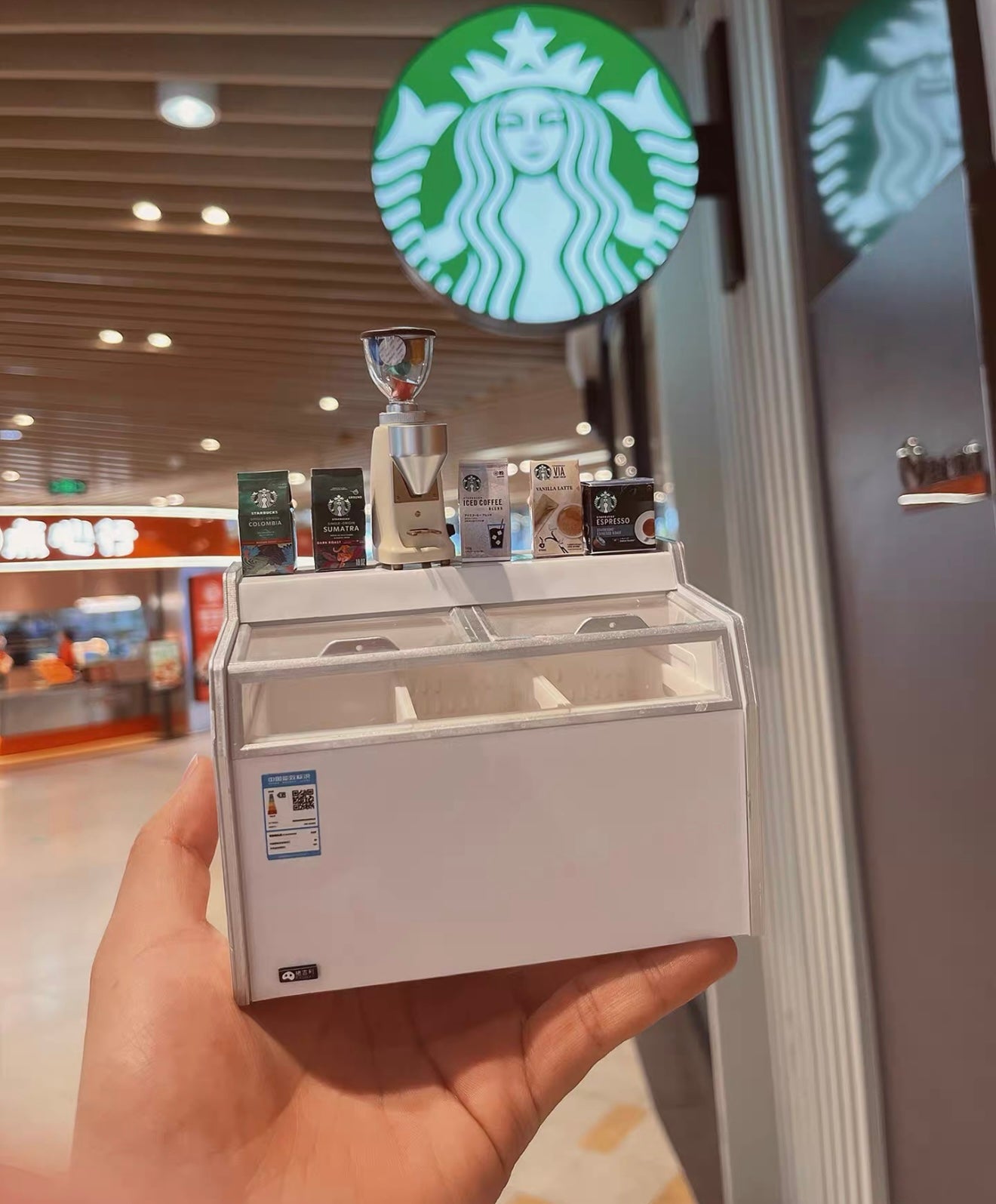 Mini Freezer Miniature Food