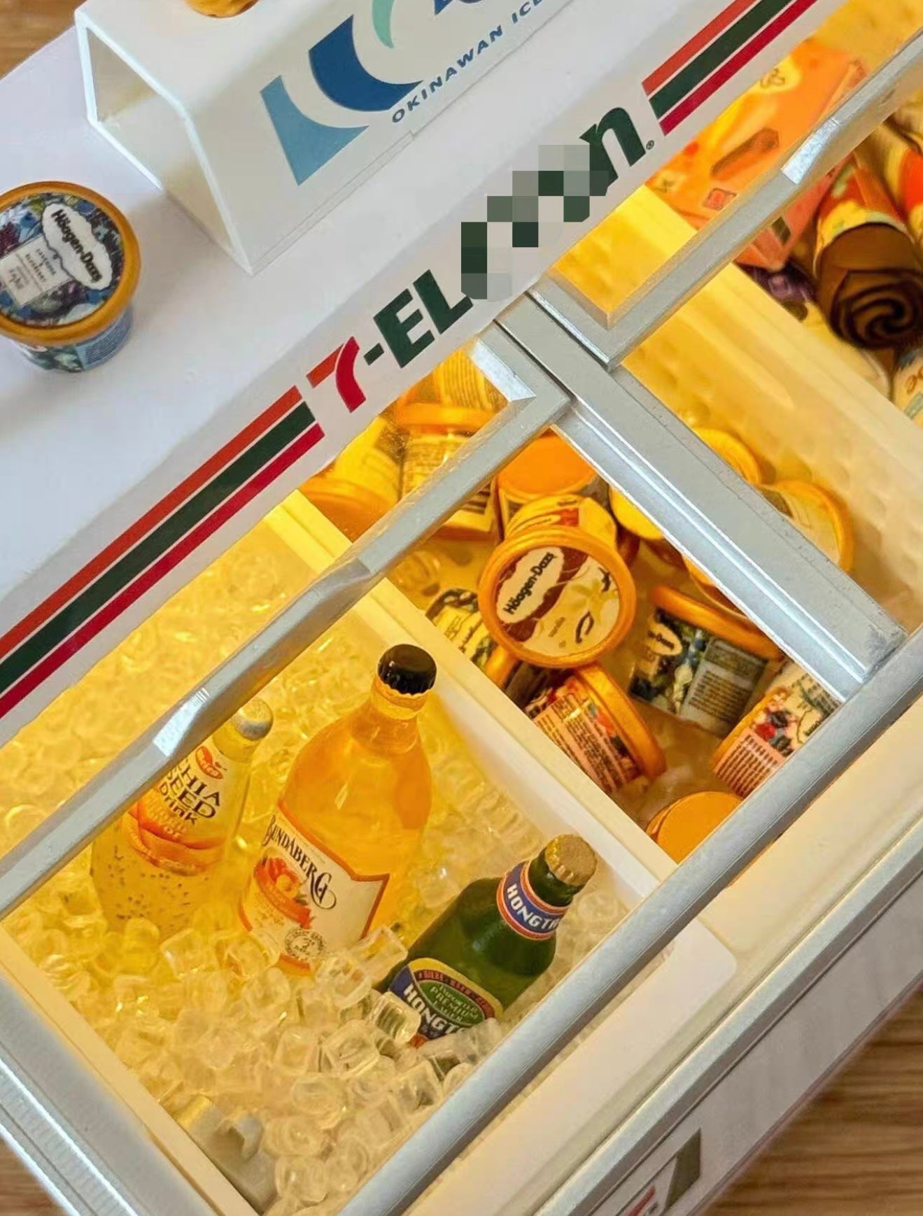 Mini Freezer Miniature Food