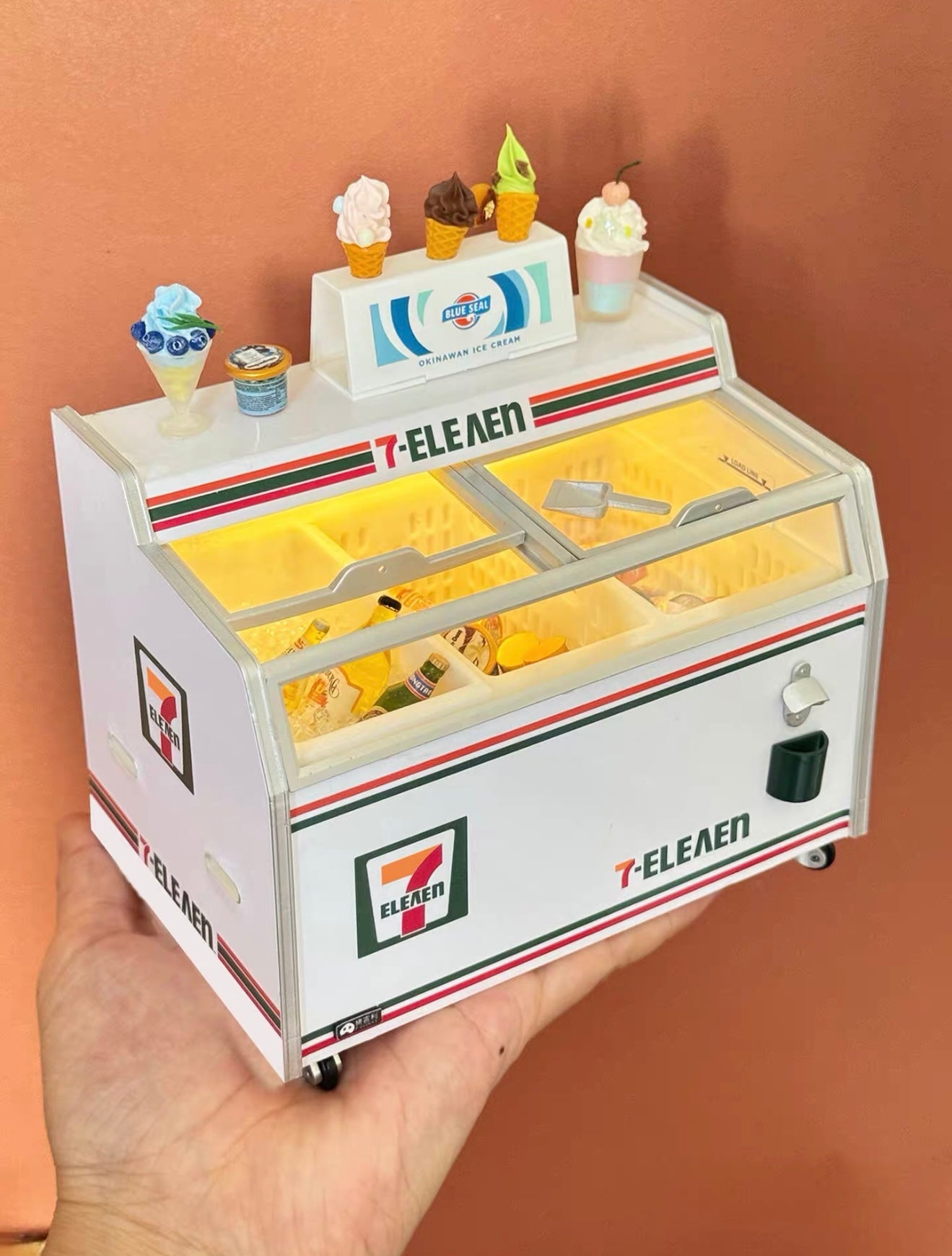 Mini Freezer Miniature Food