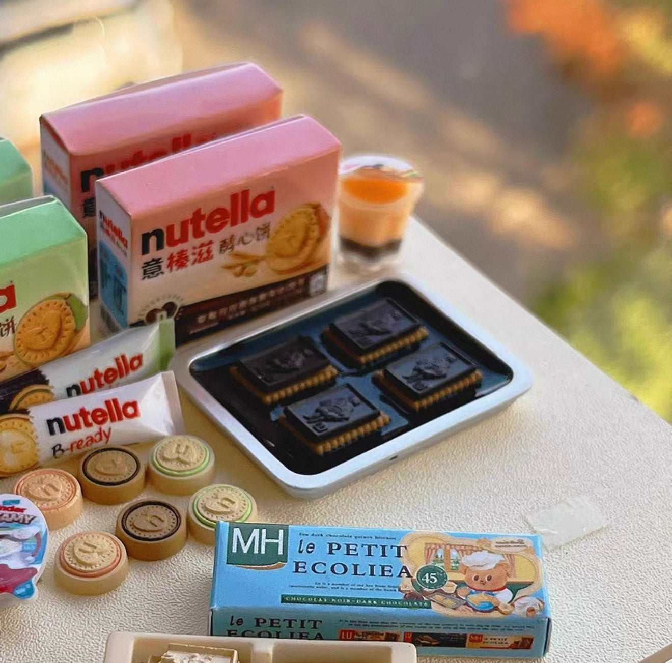 Mini Prince Chocolate Biscuits Miniature Food