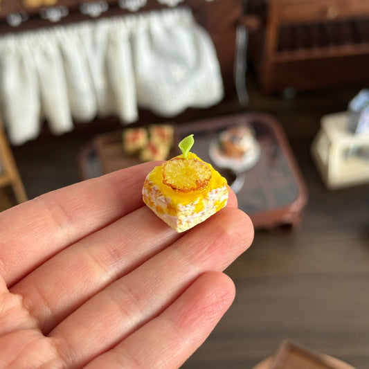 Pineapple Cake Miniature Food