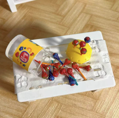 Mini Lollipop Miniature Food