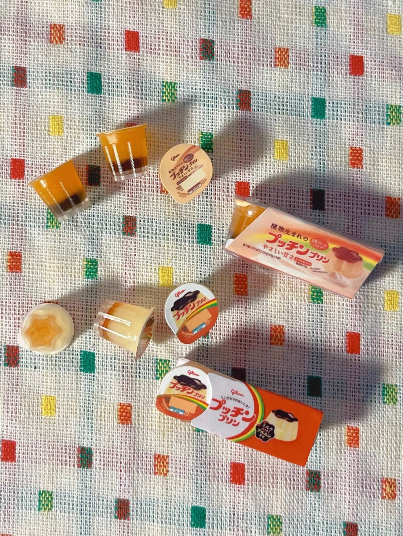 Mini Pudding Miniature Food