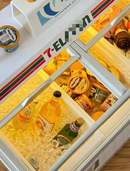 Mini Freezer Miniature Food